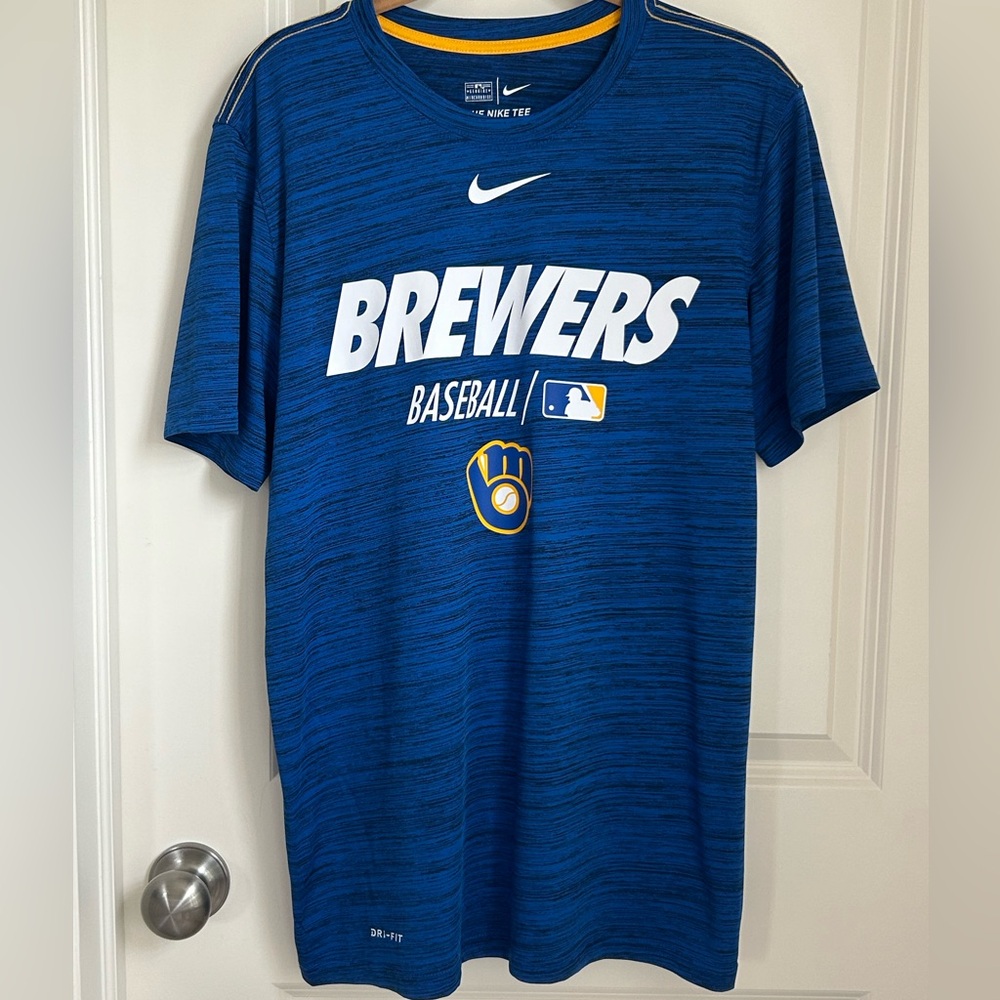 Nike Blue Dri-FIT Short Sleeve Tee